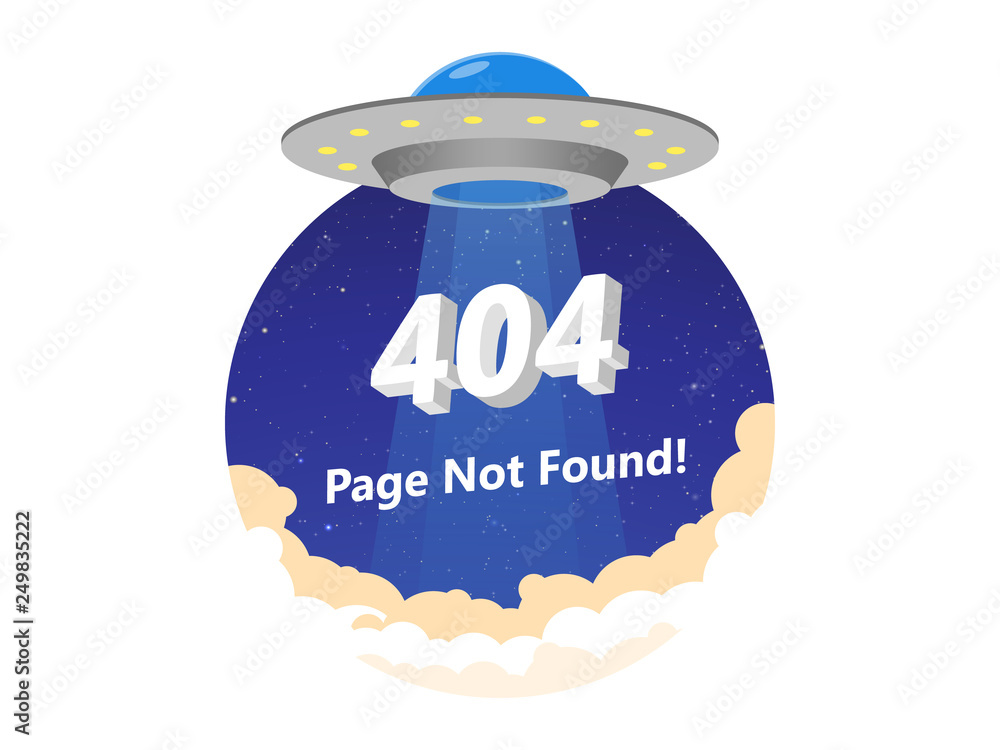 Poster design 404 error. vector concept illustration for page 404. page is lost and not found message vecto