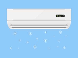 Air conditioner Vector Illustration