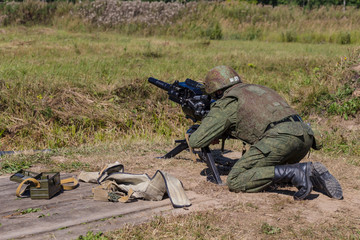 Grenade launcher AGS-17