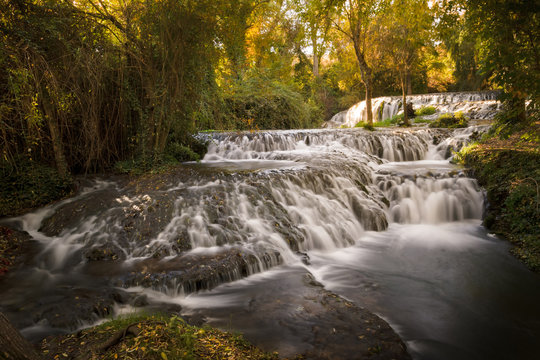 Waterfall, Monasterio de Piedra, Nuevalos, Zaragoza, Spain