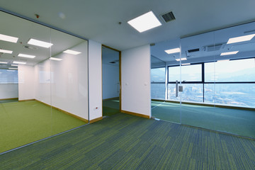 new empty office