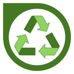 Simple recycling logo