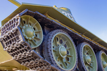 Tank close up, Soviet War Memorial Tiergarten