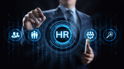 HR Human resources management recruitment talent concept.