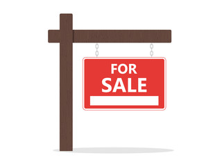 For sale Sign Vector Illustration