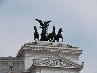 Obraz premium View of Altare della Patria