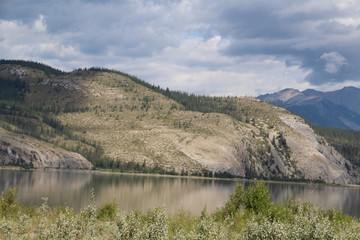 Fototapeta premium The Sand Dunes, Jasper National Park, Alberta