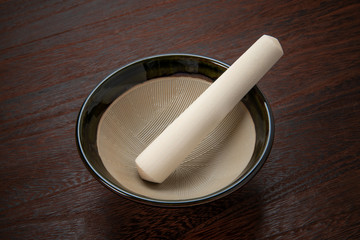 すり鉢すりこ木