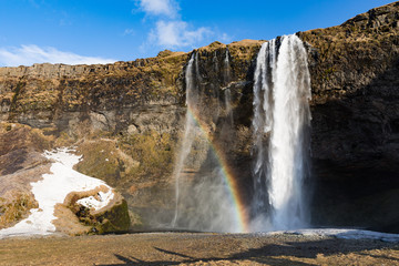Seljalandsfoss Wasserfall in Island