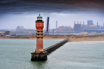 Dunkerque et sa jetér