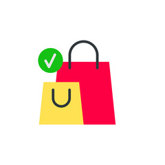 online store in smartphone icon symbol in flat style