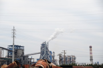 oil and gas refinery