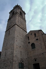 Fototapeta na wymiar Basilica di Bellagio in Italia 