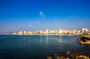 Obraz premium Sea Fort of Saida, Lebanon