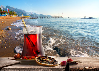 Morning turkish tea
