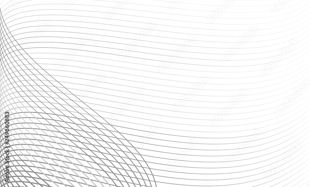 Poster vector illustration of the pattern of the gray lines abstract background. eps10.