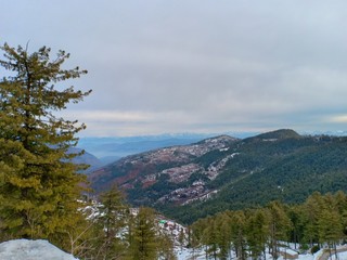lake in the mountains