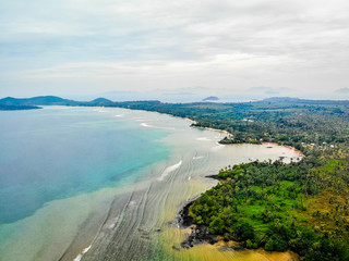 Photo Aérienne île Ko Mak Golfe de Thaïlande