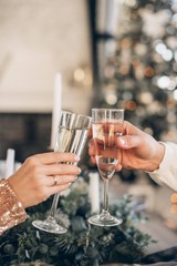 glass of champagne