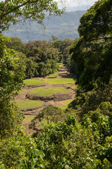 Fototapeta na wymiar national monument guayabo