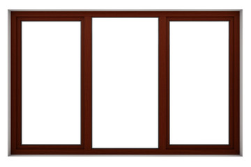 Wooden window frame