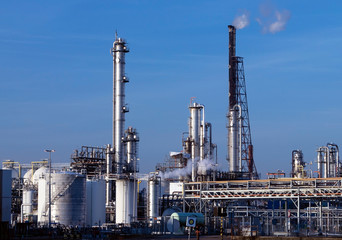 Oil and gas industry, industrial concept.- Image