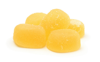 Marmalade isolated on white background