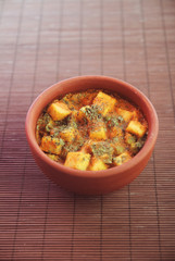 Indian Traditional Home made Paneer Butter Masala
