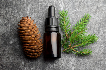 spruce aromatherapy oil spa wellnes organic - obrazy, fototapety, plakaty