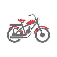 Motorcycle cross icon on white background for graphic and web design, Modern simple vector sign. Internet concept. Trendy symbol for website design web button or mobile app