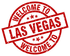 welcome to Las Vegas red stamp