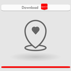 location vector icon