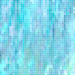 abstract vector square pixel mosaic background