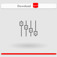controls vector icon