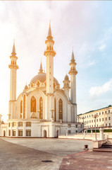The Kol Sharif Mosque in Kazan Kremlin, Tatarstan in Russia.