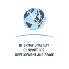 Vector Illustration on the theme International Day of Sport for Development and Peace