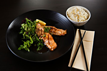 sushi, chinese food menu, food plates