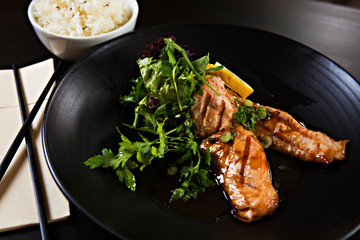 sushi, chinese food menu, food plates