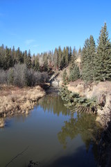 October On The Creek, Whitemud Park, Edmonton, Alberta