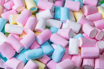Colorful marshmallow