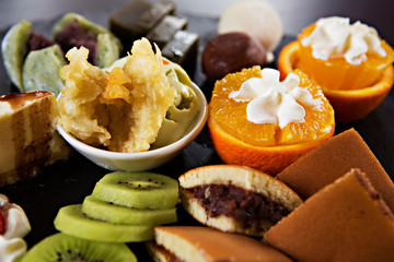 sushi, chinese food menu, food plates