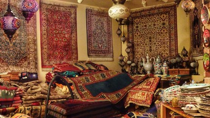 Turkish carpets and furniture 