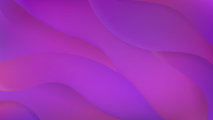 Modern wallpaper in a minimalist style. Color geometric gradient, futuristic background. Gradient, neon lines, forms. Vector.