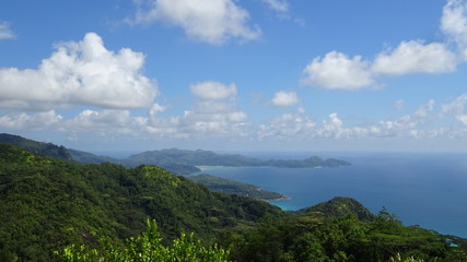 Fototapeta premium landscape with mountains and clouds