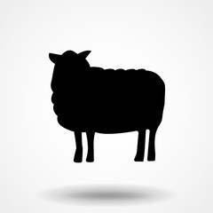 Sheep icon Vector design.