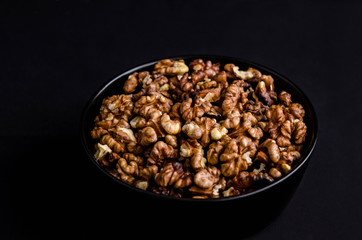 Obraz na płótnie Canvas Walnuts - Peeled Nuts