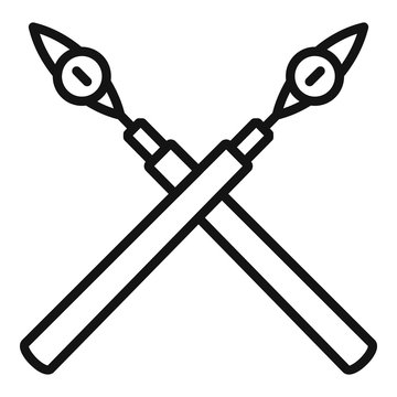 recommend clip art: Architect pen tool icon. Outline architect pen tool vector icon for web design isolated on white background