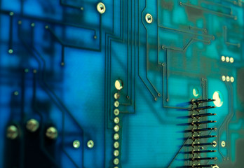 Modern integrated circuit designed for surface mounting