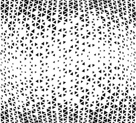 Abstract geometric hipster fashion design print triangle pattern