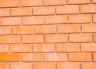 Fototapeta premium Czerwony brązowy blok ceglany mur Pięknie ułożone tekstury backgrou